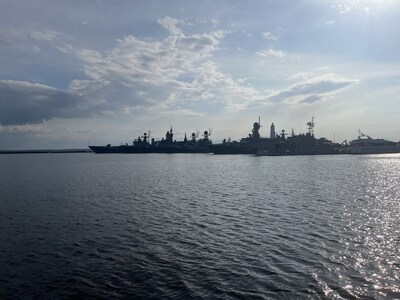 Военные корабли в кронштадте